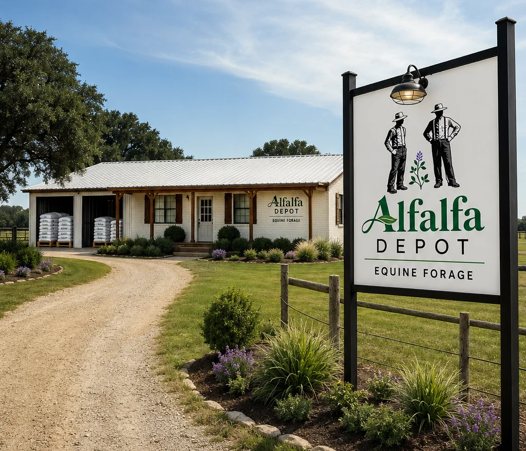 Alfalfa Depot shopfront in Stephenville, Texas